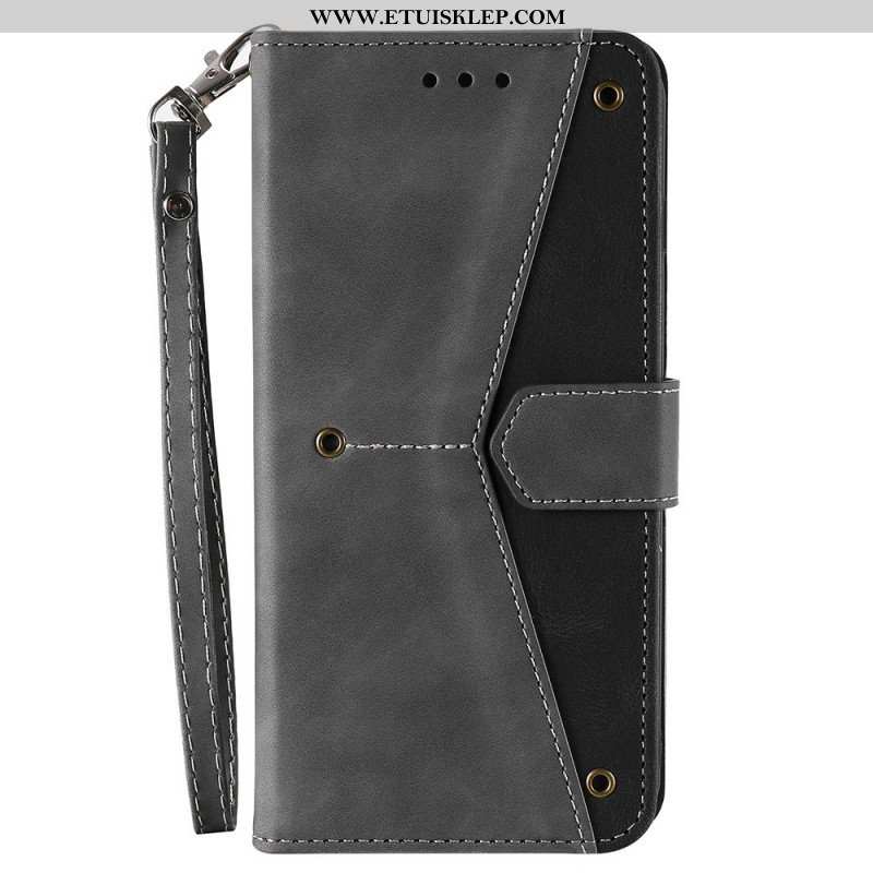 Etui Folio do Xiaomi Redmi Note 11 Pro Plus 5G Szwy W Dotyku